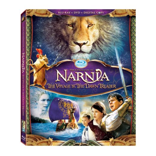 'Dawn Treader' Blu-ray/DVD Cover Art - NarniaWeb | Netflix's Narnia Movies