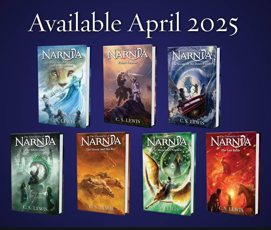 New Narnia Hardcover Editions and Board Books Coming in 2025 - NarniaWeb |  Netflix's Narnia Movies